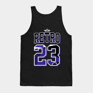 Retro 23 Dark Concord Tank Top